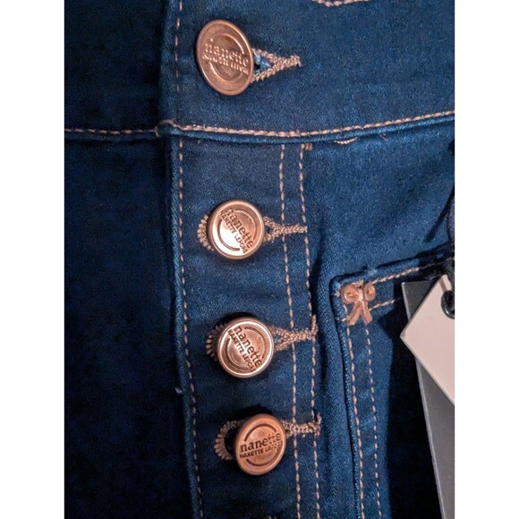 “Nanette Lepore Jolie Super High Rise Bootcut Flare Jeans Size 4 Western Style - Picture 10 of 16